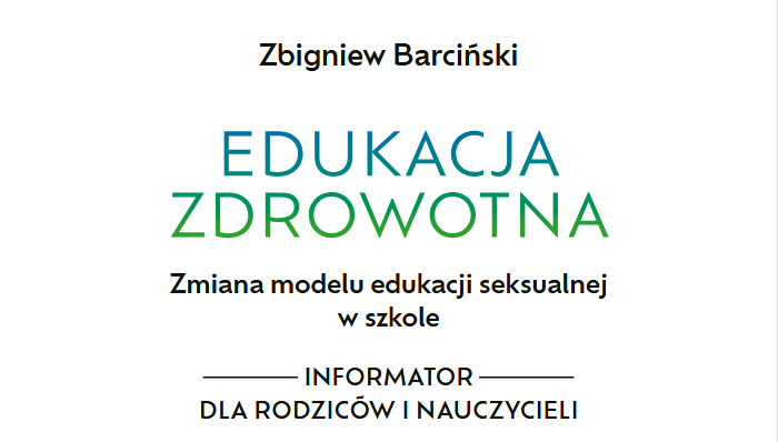 Informator o edukacji zdrowotnej Zbigniewa Barcińskiego